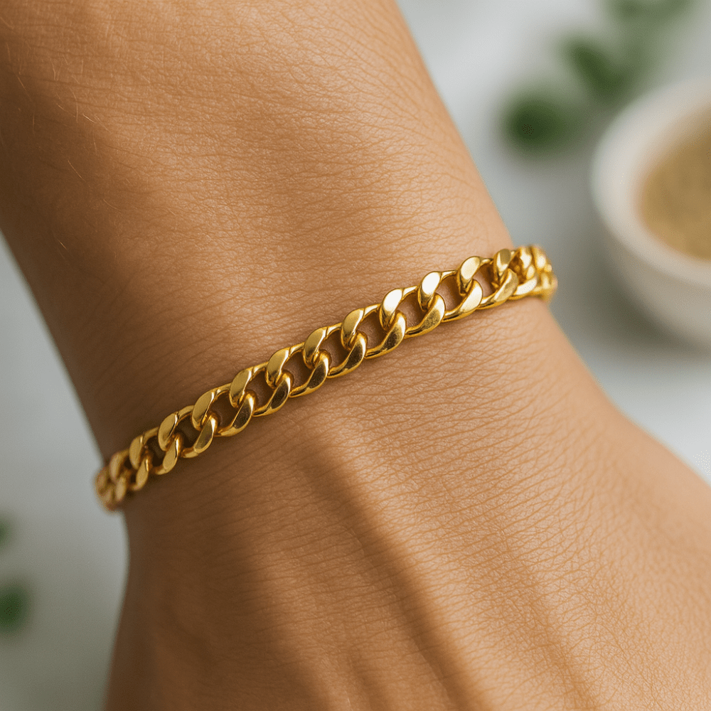 Grace Armored Chain Bracelet - Unisex Stainless Steel Adjustable Fashion Accessory 1