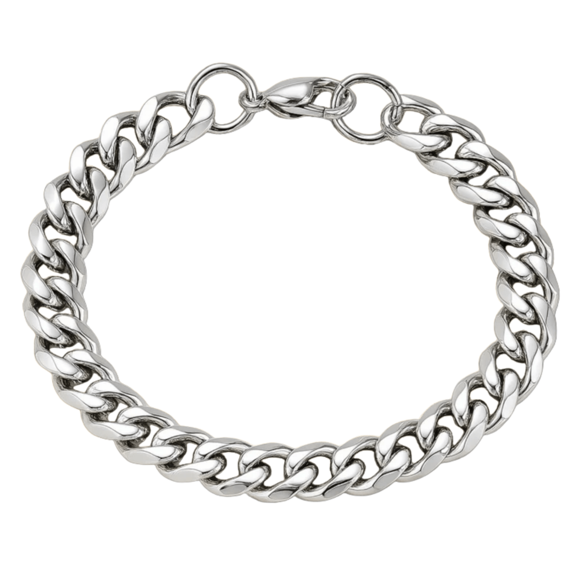 FORTIVIA – roestvrijstalen armband in panzerkettingdesign voor haar & hem