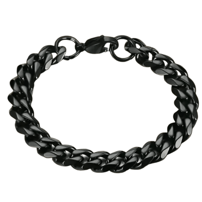 FORTIVIA – roestvrijstalen armband in panzerkettingdesign voor haar & hem