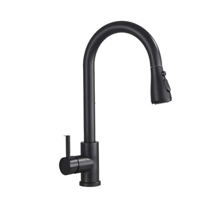 PURESTREAM – High Arch Pull-Out Kitchen Faucet with Modern Minimalist Design 6