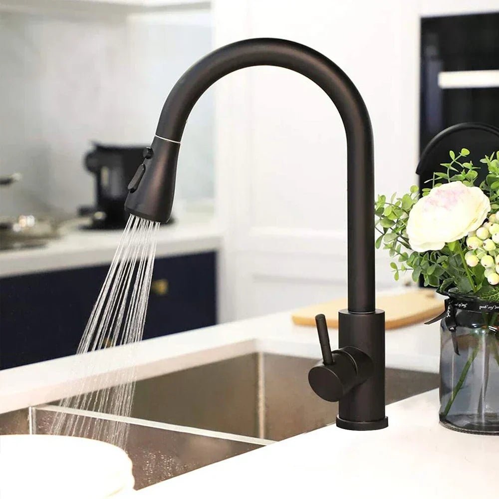 PURESTREAM – High Arch Pull-Out Kitchen Faucet with Modern Minimalist Design 3