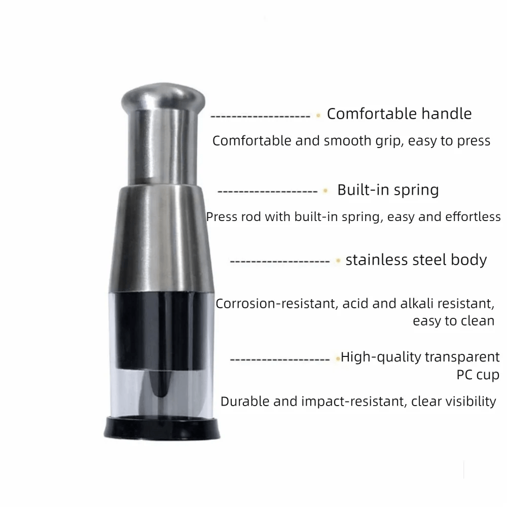 CHEFCRUSH – Compact Garlic Chopper with Durable Stainless Steel Blades 5