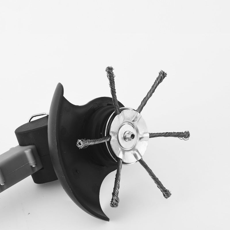 STEELSWEEP – Universal Carbon Steel Brush Head for Heavy-Duty Trimming and Cleaning