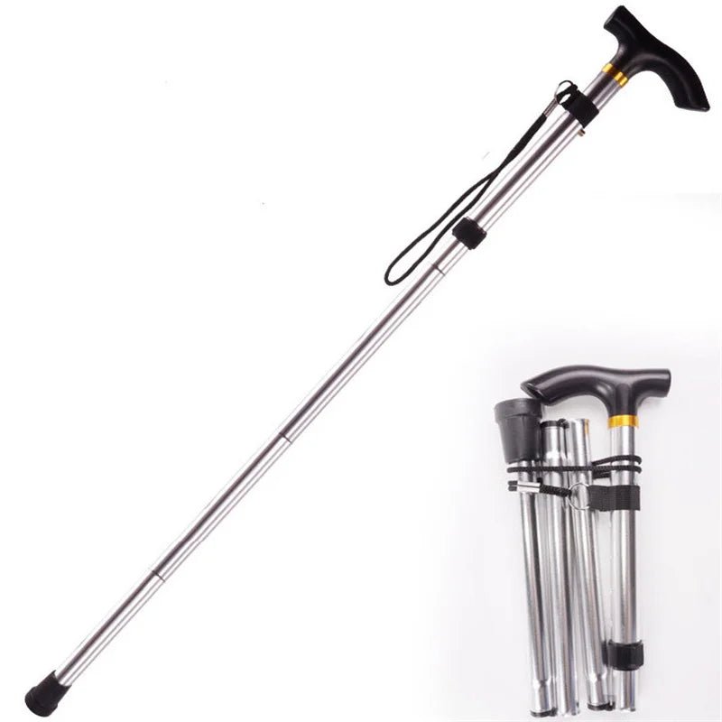HIKEROD – Compact Telescopic Folding Walking Stick for Stable Hiking Support 8
