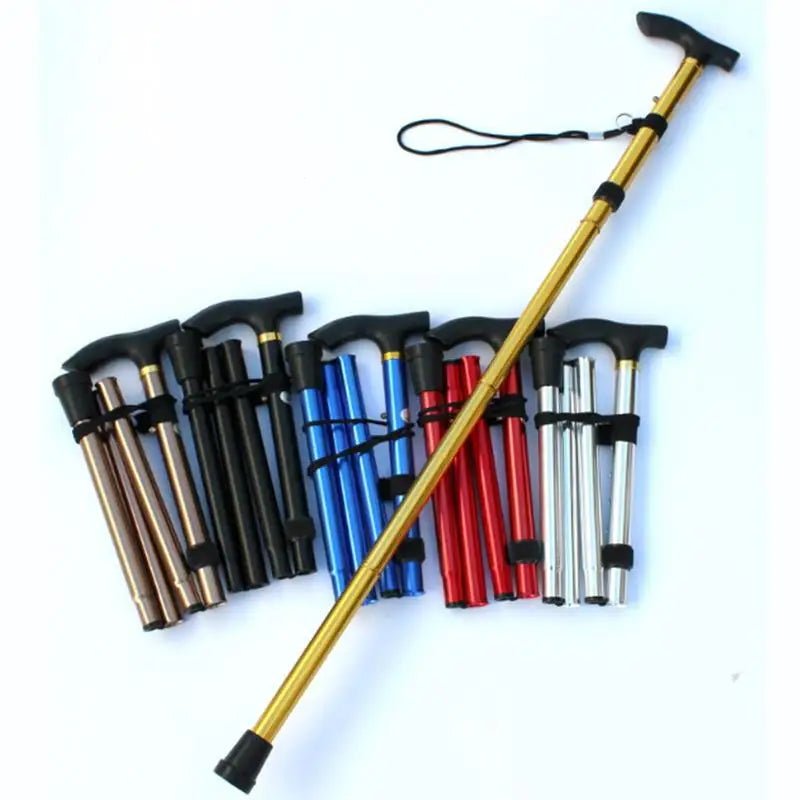HIKEROD – Compact Telescopic Folding Walking Stick for Stable Hiking Support 6