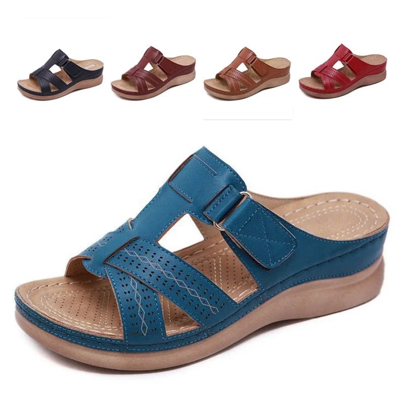 FORMSTEP – women’s orthopedic wedge sandals designed for anti-slip stability and everyday comfort 2