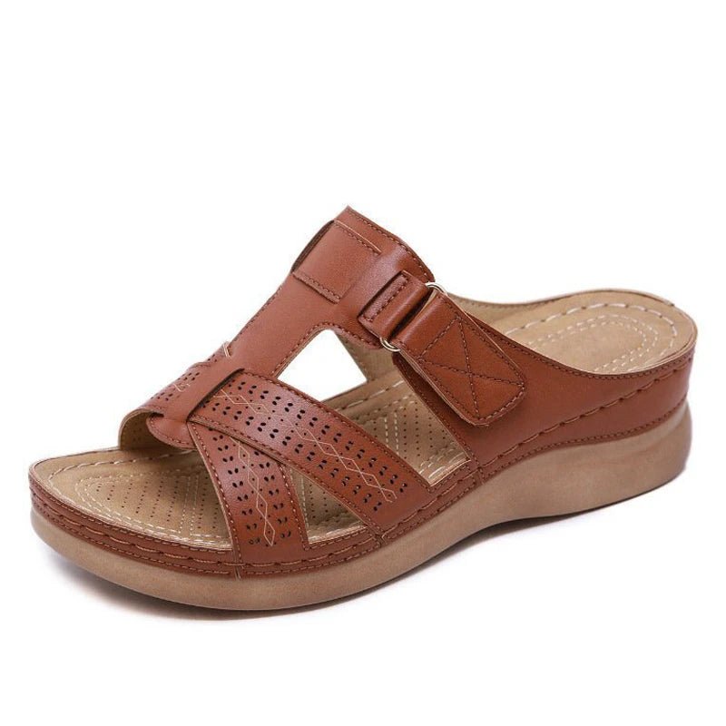 FORMSTEP – women’s orthopedic wedge sandals designed for anti-slip stability and everyday comfort 4