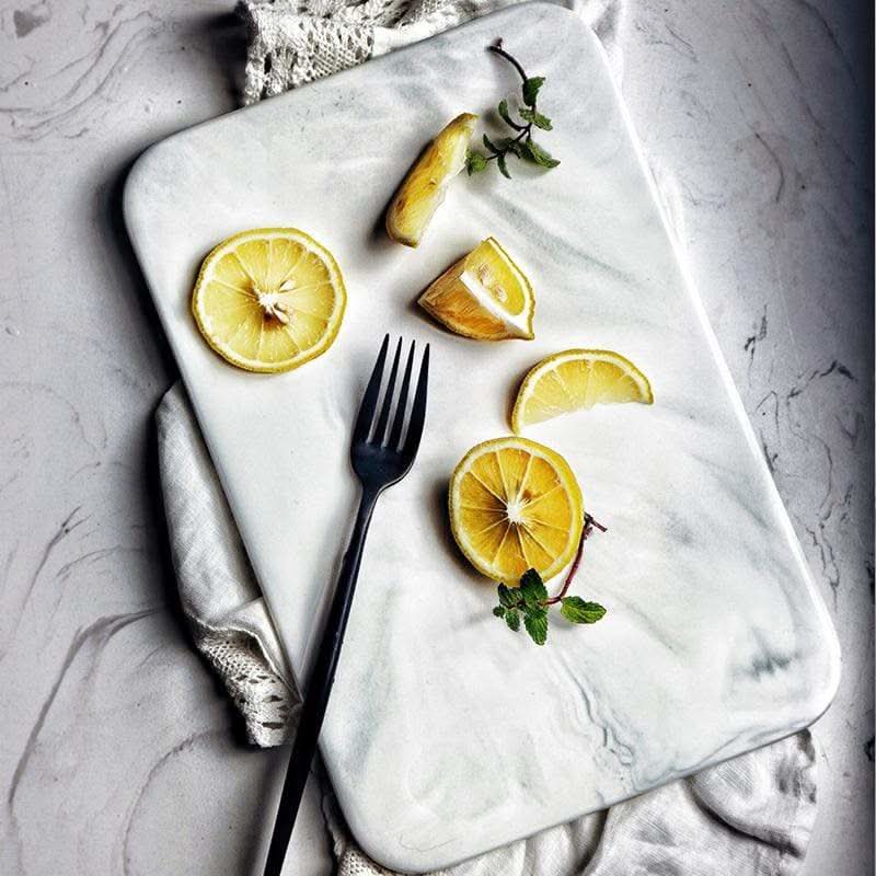 Stoneedge marble cutting board - elegant & functional for cutting and serving-4