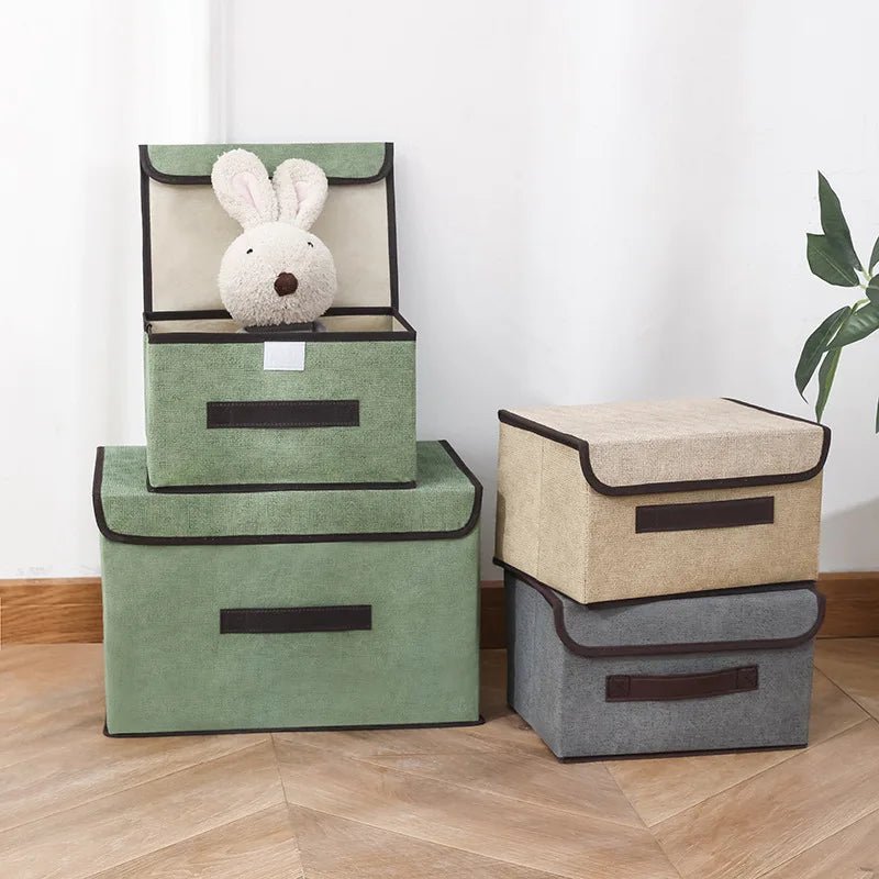 Eco-Friendly Foldable Storage Box - Versatile Toy Box for Home Organization 5