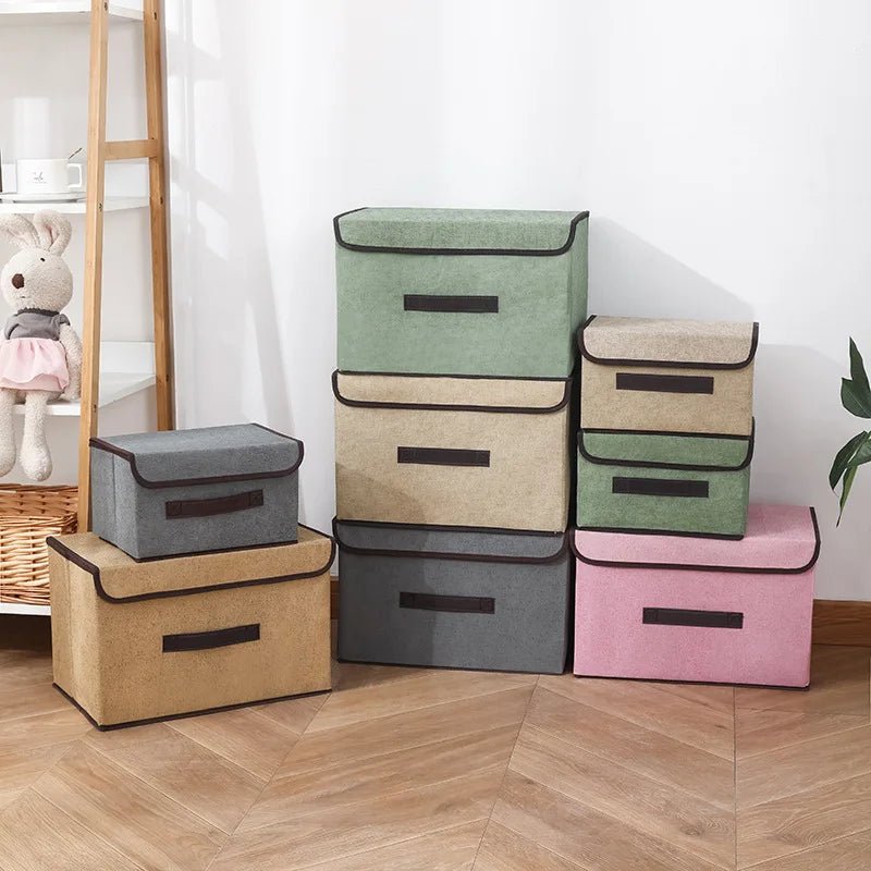 Eco-Friendly Foldable Storage Box - Versatile Toy Box for Home Organization 1