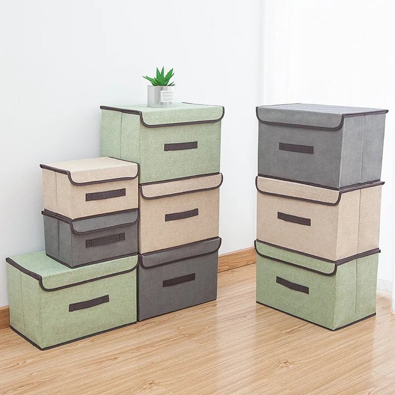 Eco-Friendly Foldable Storage Box - Versatile Toy Box for Home Organization 3