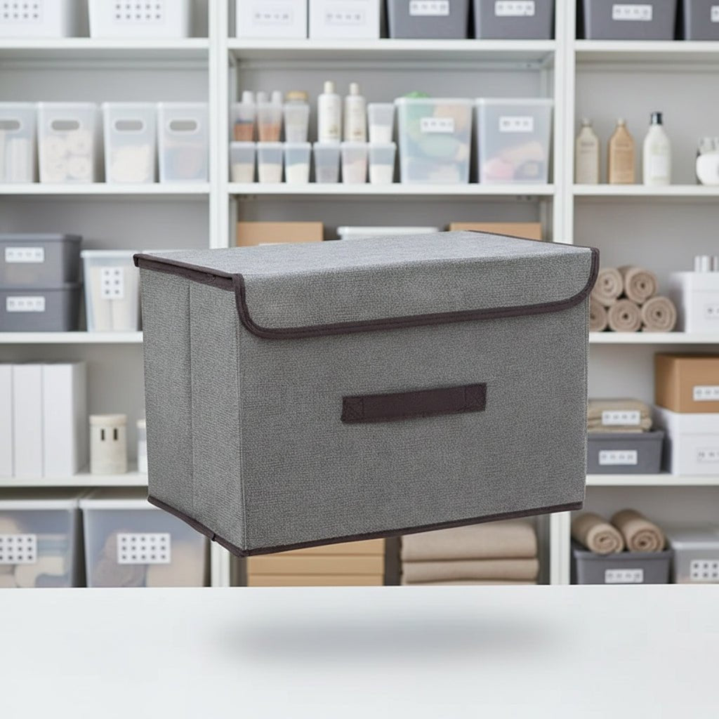 Eco-Friendly Foldable Storage Box - Versatile Toy Box for Home Organization 0