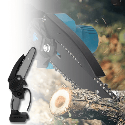 Variant image for Lightweight Electric Mini Chainsaw, 1200W Motor, One-Handed Operation, Cuts Branches Up to 12cm, Compatible with 18V Makita Batteries-3