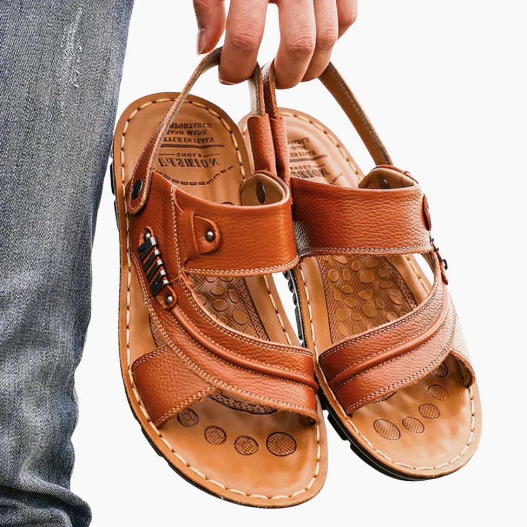 Men's sandals with adjustable straps and ergonomic design 0