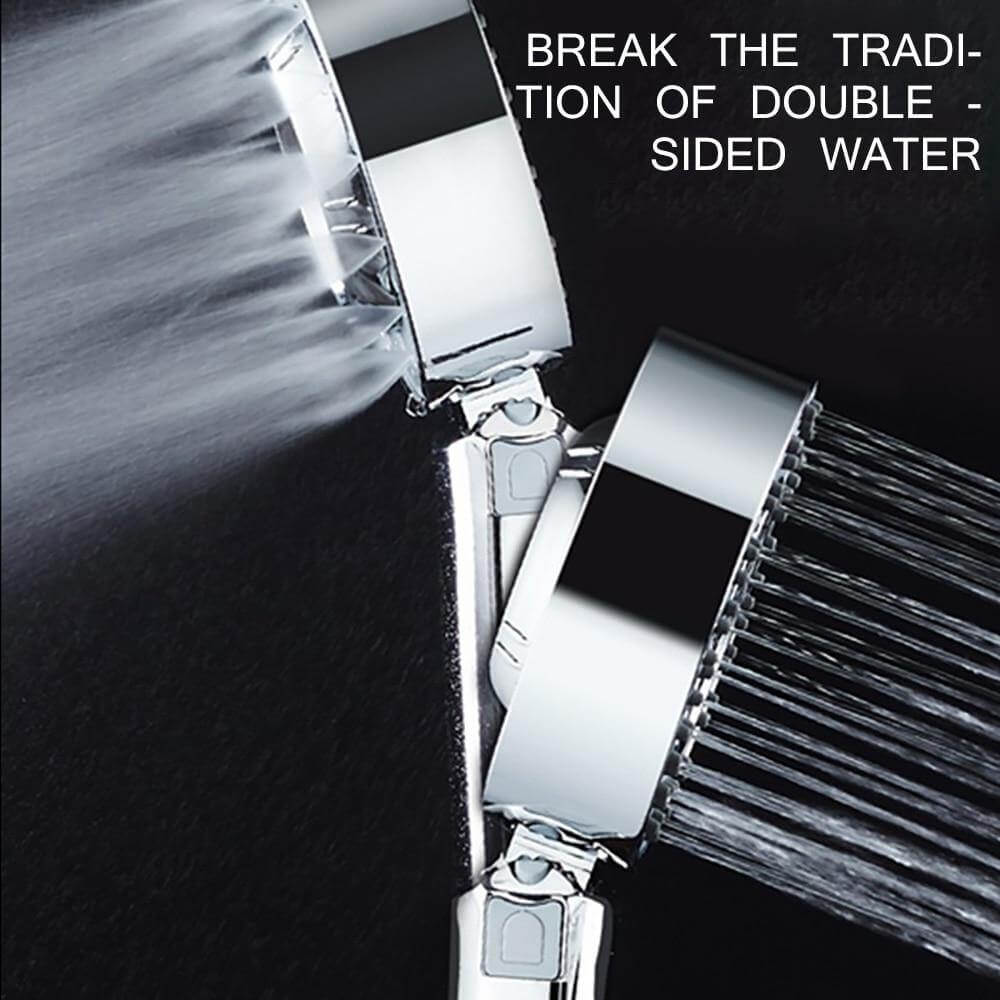 AQUAPULSE – High Pressure Double-Sided Soap Dispensing Shower Head for Deep Clean 7