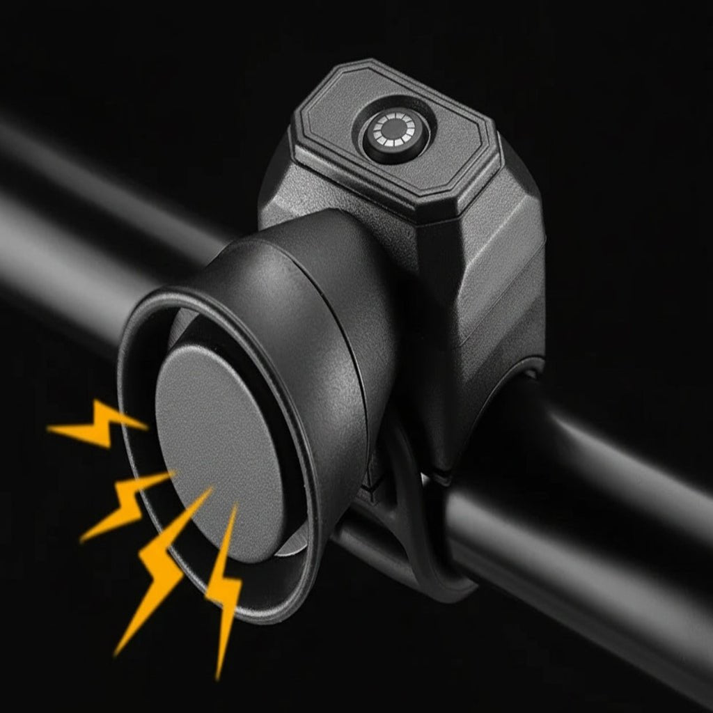 RIDEROAR MINI – USB Rechargeable Waterproof Bicycle Horn for Safe Riding 1