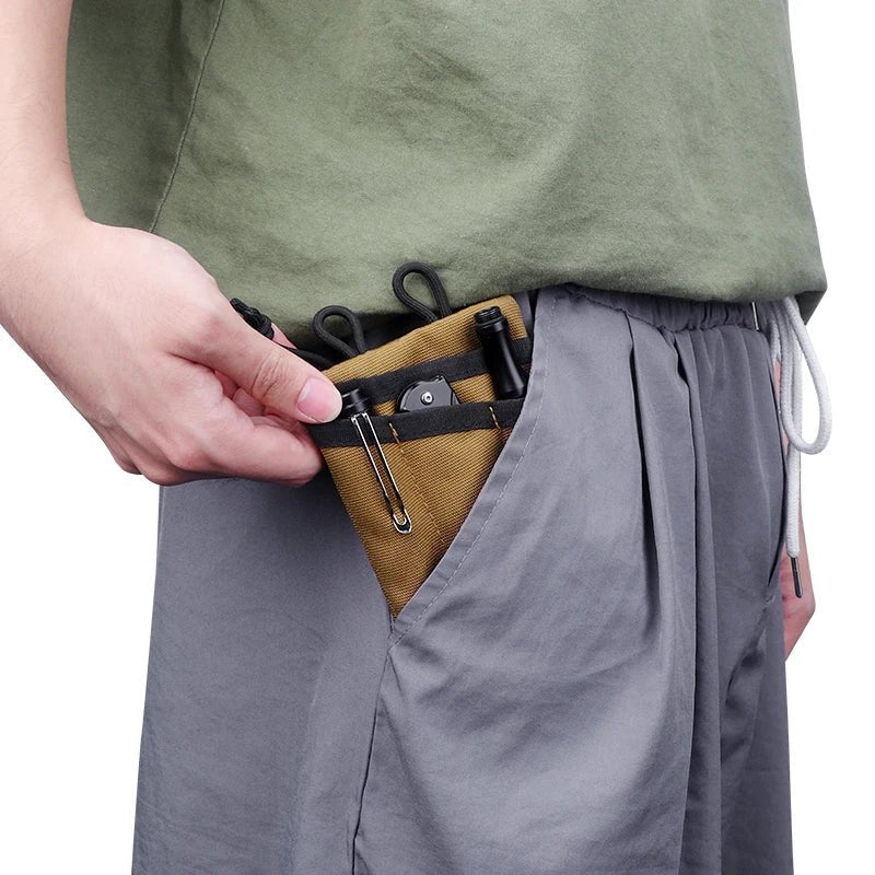 Kosibate Tactical EDC Molle Pouch - Compact Outdoor Mini Wallet with Durable Design 3