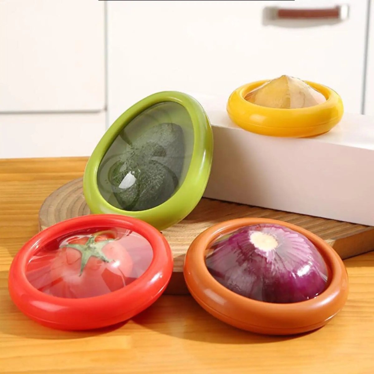 FreshSeal Pod - Silicone Stretch Food Covers for Airtight Freshness & Eco-Friendly Use 0