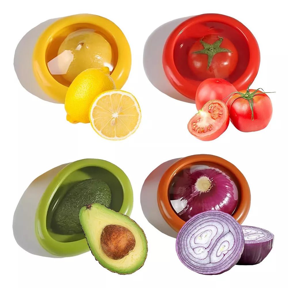 FreshSeal Pod - Silicone Stretch Food Covers for Airtight Freshness & Eco-Friendly Use 5