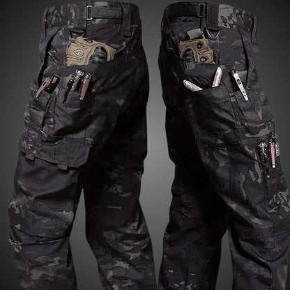 StrikeWear – Tactische Camo Cargo Broek voor Dagelijks Gebruik