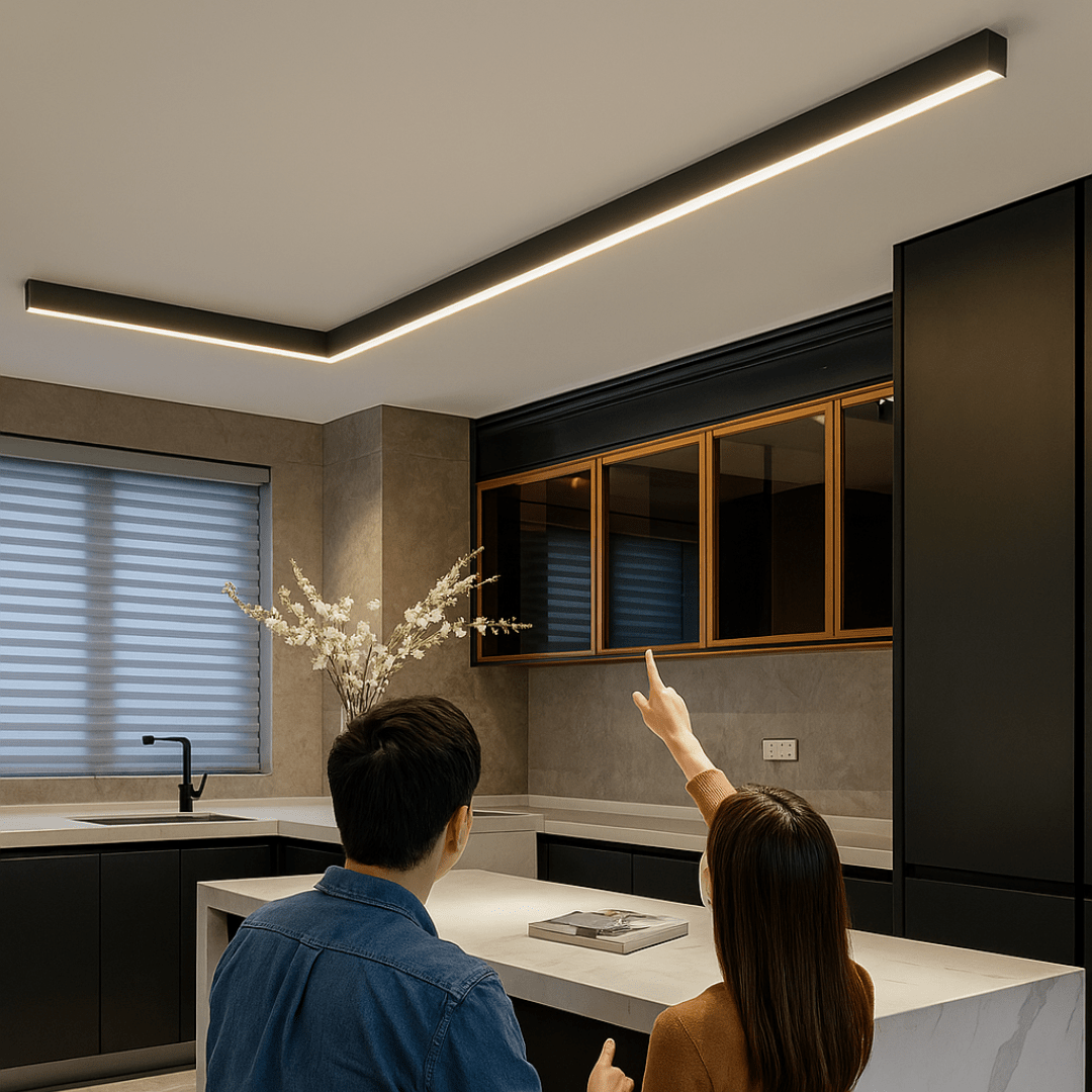 Stylight LED - minimalist ceiling lamp with Scandinavian design & strong luminosity 2