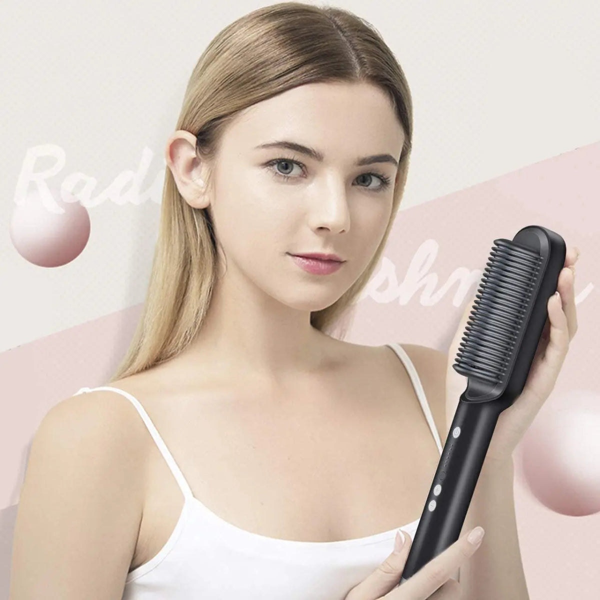 Styloheat hair smooth - professional smooth iron with quick heating function and anti -burning function-4