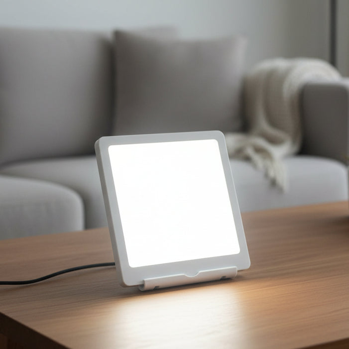  LED light therapy lamp - adjustable brightness for mood and concentration-1