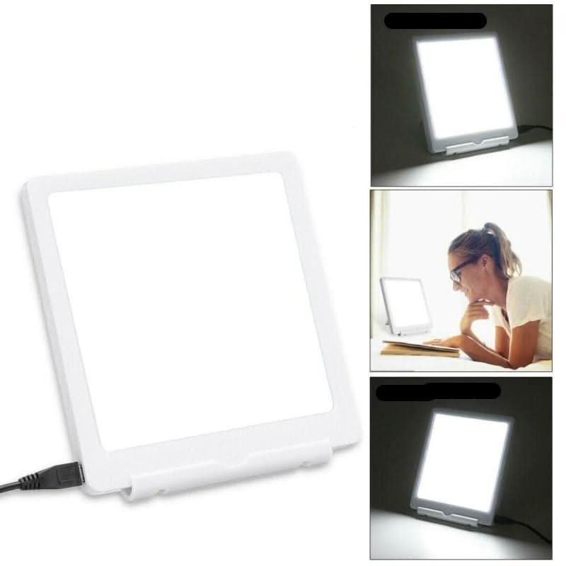 LED light therapy lamp - adjustable brightness for mood and concentration-2