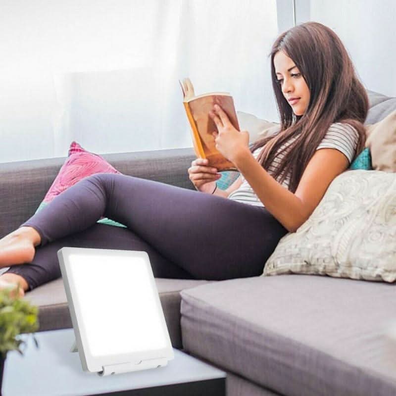  LED light therapy lamp - adjustable brightness for mood and concentration-5
