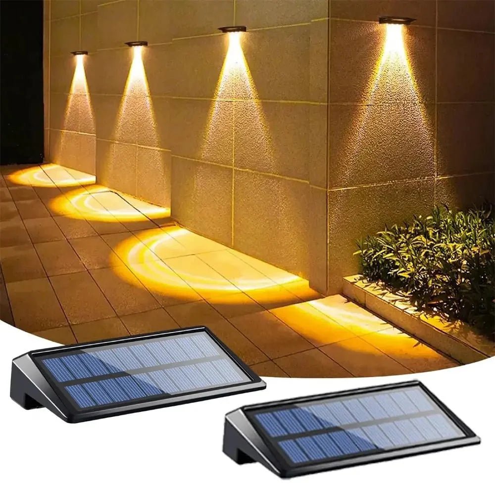 SUNEDGE – Solar Wall Light for Outdoor Spaces