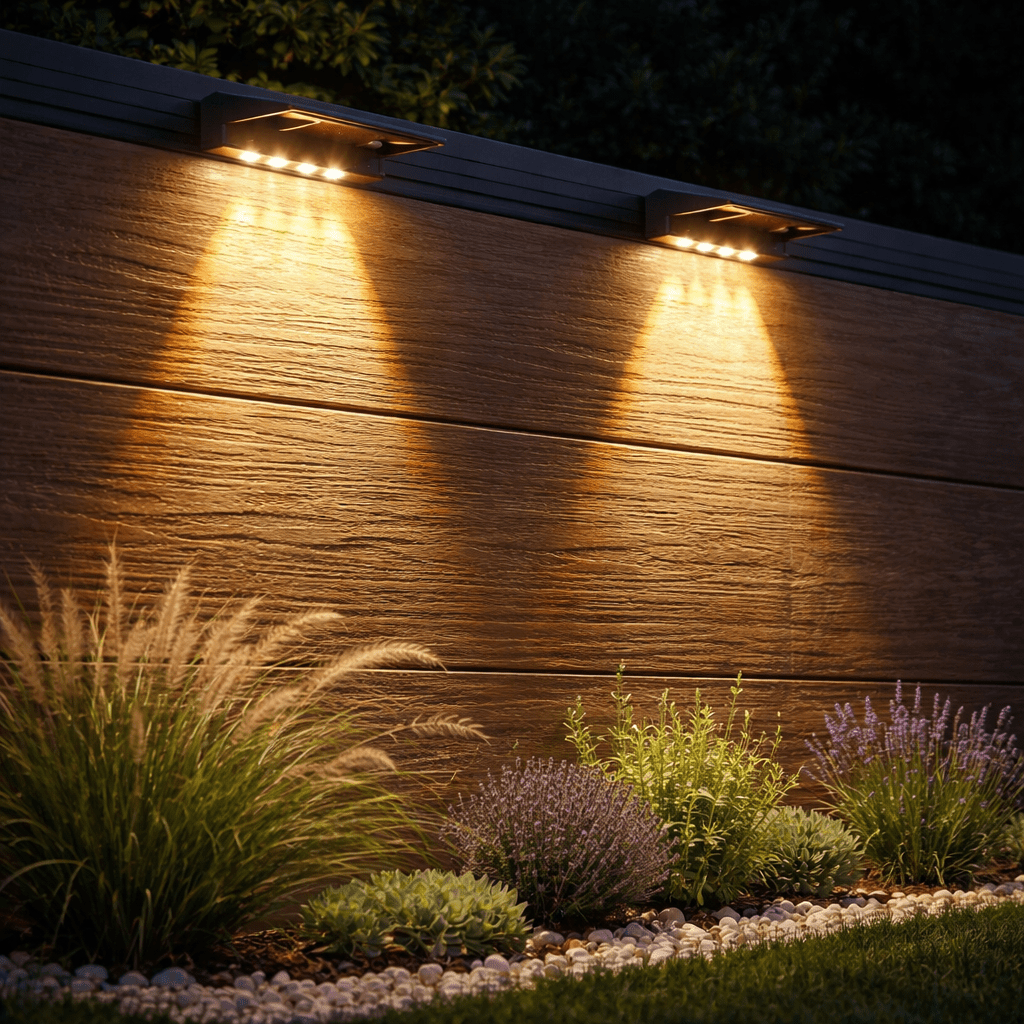 SUNEDGE – Solar Wall Light for Outdoor Spaces
