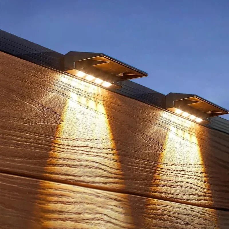 SUNEDGE – Solar Wall Light for Outdoor Spaces