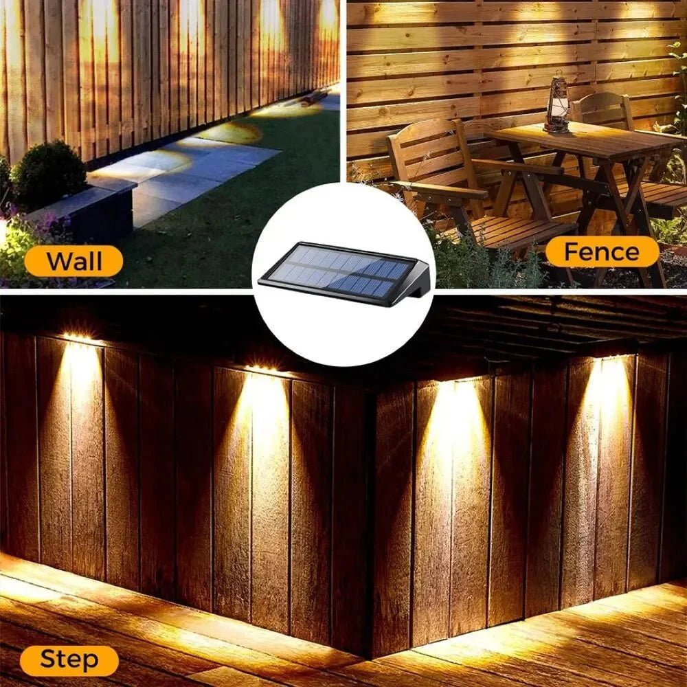 SUNEDGE – Solar Wall Light for Outdoor Spaces