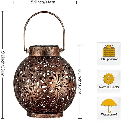 SUNLUME VINTAGE – Solar Garden Light for Timeless Outdoor Elegance