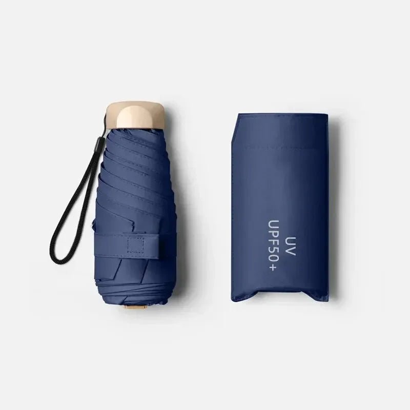 Portable Mini Sun Umbrella - Lightweight UV Protection & Waterproof Rain Shield 7