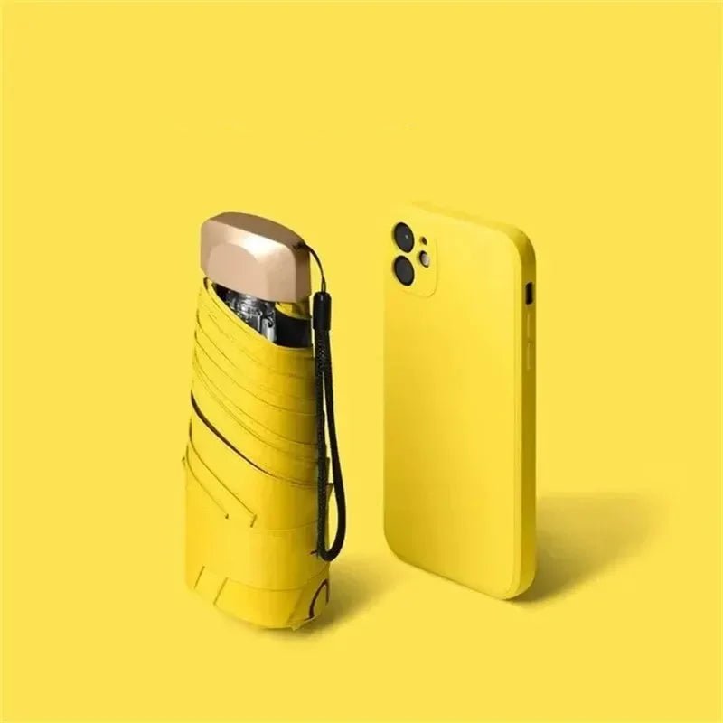 Portable Mini Sun Umbrella - Lightweight UV Protection & Waterproof Rain Shield 8