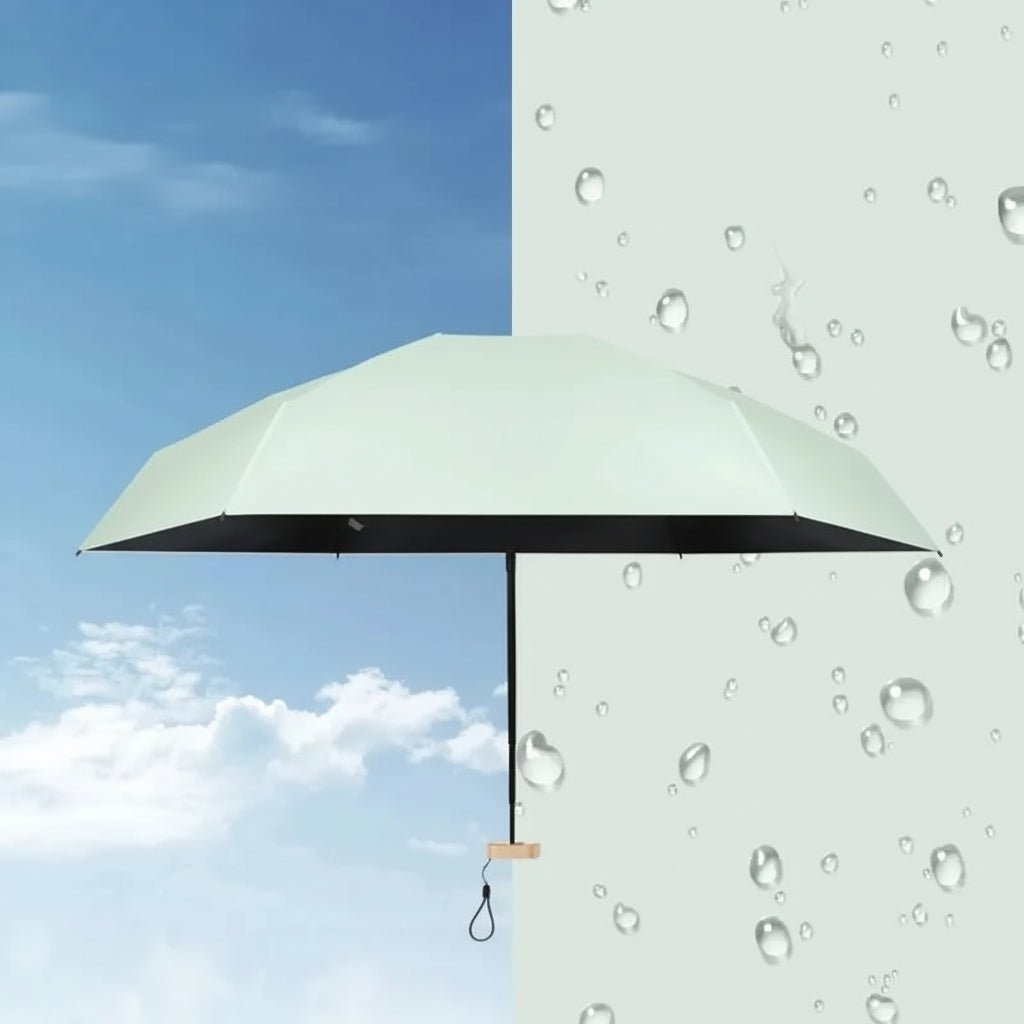 Portable Mini Sun Umbrella - Lightweight UV Protection & Waterproof Rain Shield 2
