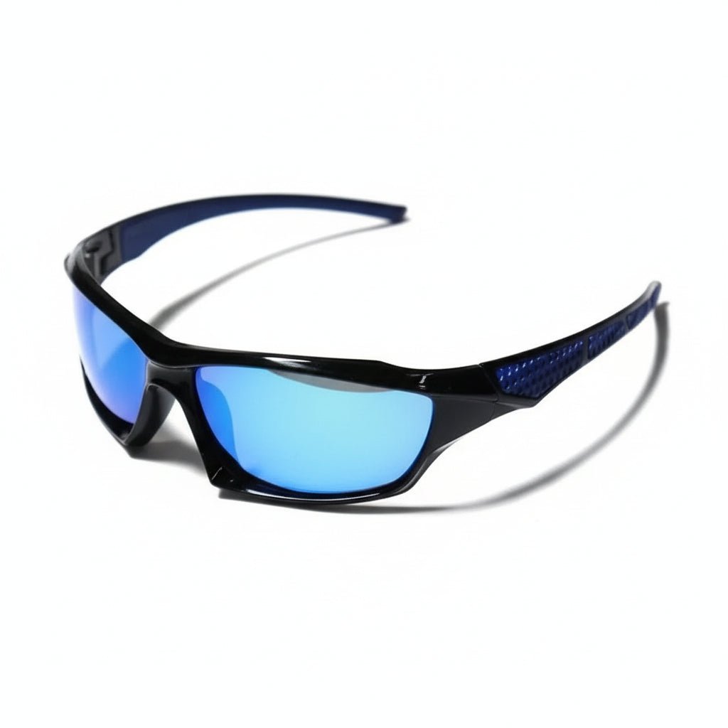 Stylish Polarized Sunglasses with UV400 Protection - Round Metal Frame 7