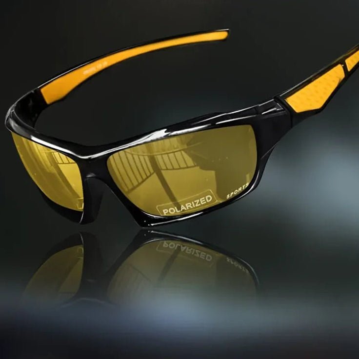 Stylish Polarized Sunglasses with UV400 Protection - Round Metal Frame 4