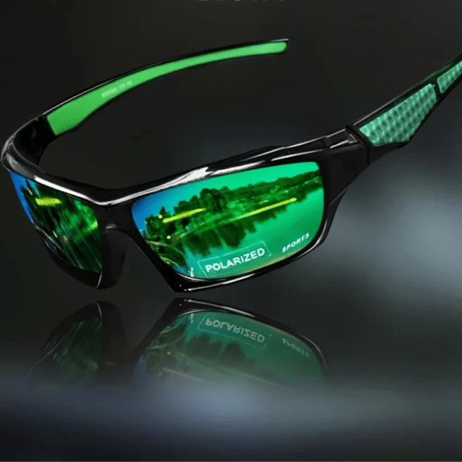 Stylish Polarized Sunglasses with UV400 Protection - Round Metal Frame 5