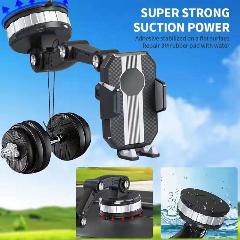 Super adsorption - 360 ° cell phone holder with strong suction attachment attachment 3