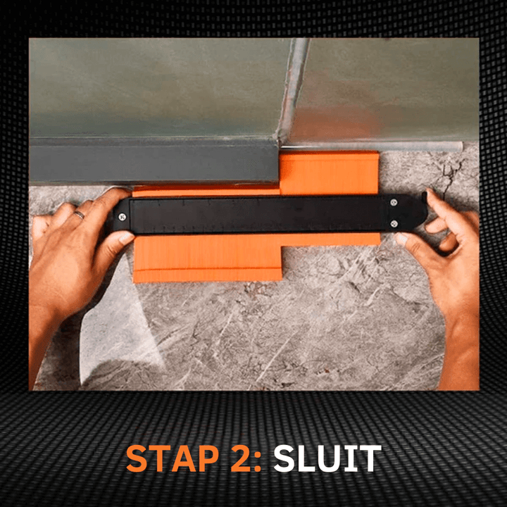 Shape Copying Tool for Accurate Outlines – Durable Plastic and Metal Supersizer for DIY and Construction Projects-6