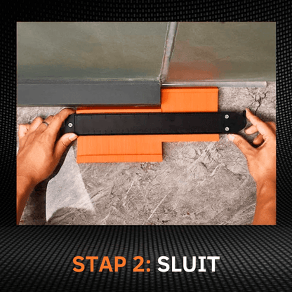 Shape Copying Tool for Accurate Outlines – Durable Plastic and Metal Supersizer for DIY and Construction Projects-6