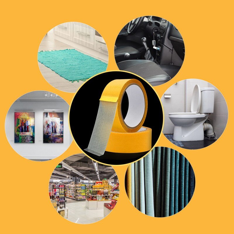 High Adhesive Double Sided Tape – 30mm x 5m Transparent Double Sided Adhesive Strips for All Surfaces-6