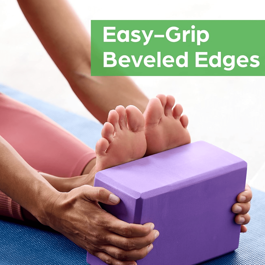  Support flex-anti-slip yoga block made of high quality EVA foam for stability and comfort-4