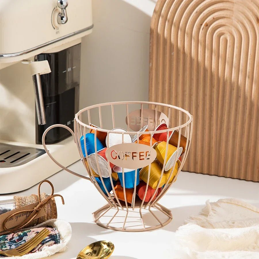 SWEETNOOK – Tyylikäs kotihylly kahvikapseleille ja herkkupaloille