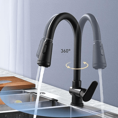 SWIFTFLOW – Robinet de cuisine moderne extractible avec capteur tactile