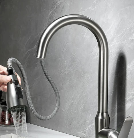 SWIFTFLOW – Robinet de cuisine moderne extractible avec capteur tactile