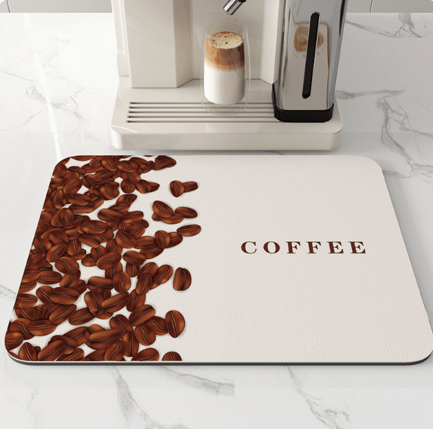 Alfombrilla de Cocina SwiftSoak – Superficie de Diatomita de Secado Rápido para una Cocina Higiénica y Ordenada