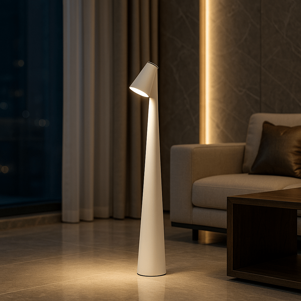 EVOLUCE – Lampe de table rechargeable au design moderne et longue autonomie de batterie
